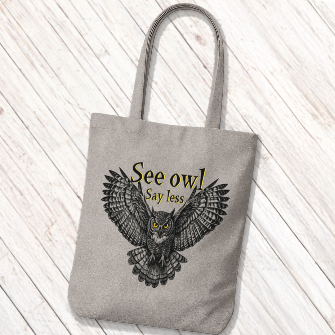 Tote Bag See Owl
