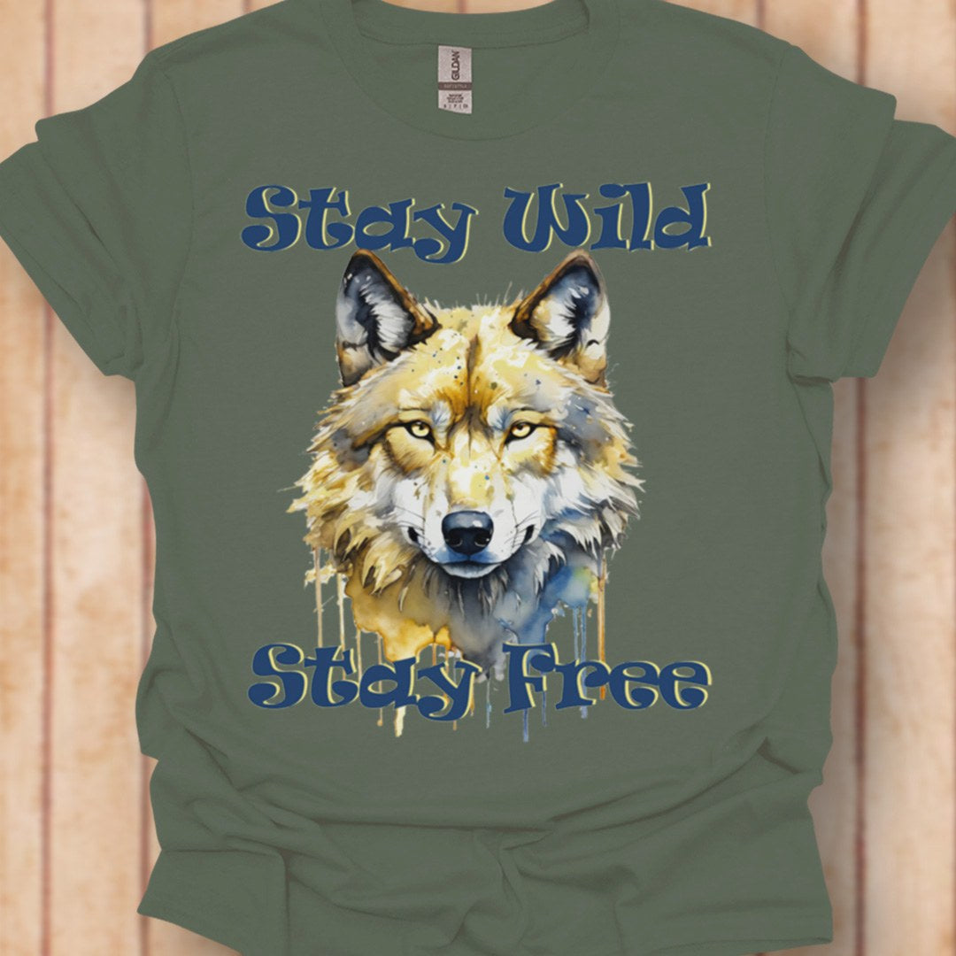 Stay Wild Stay Free timeless T-shirt