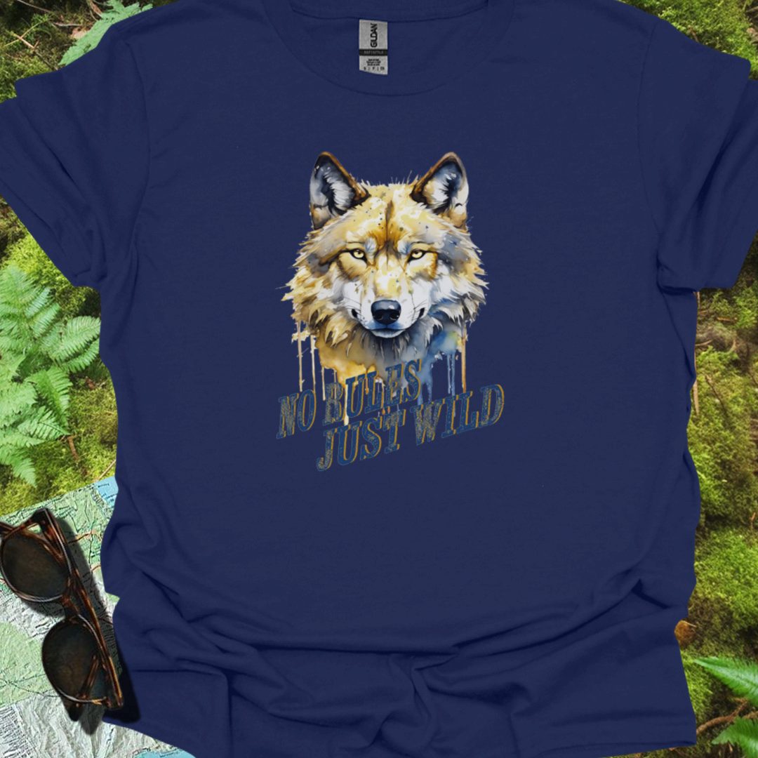 No Rules Just Wild T-shirt tijdloos