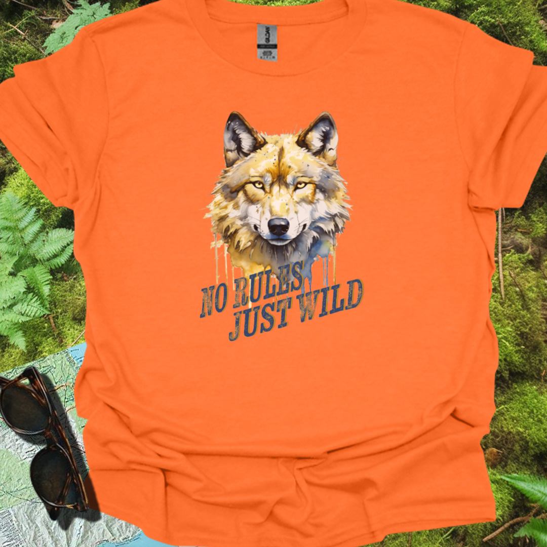 No Rules Just Wild T-shirt trendy