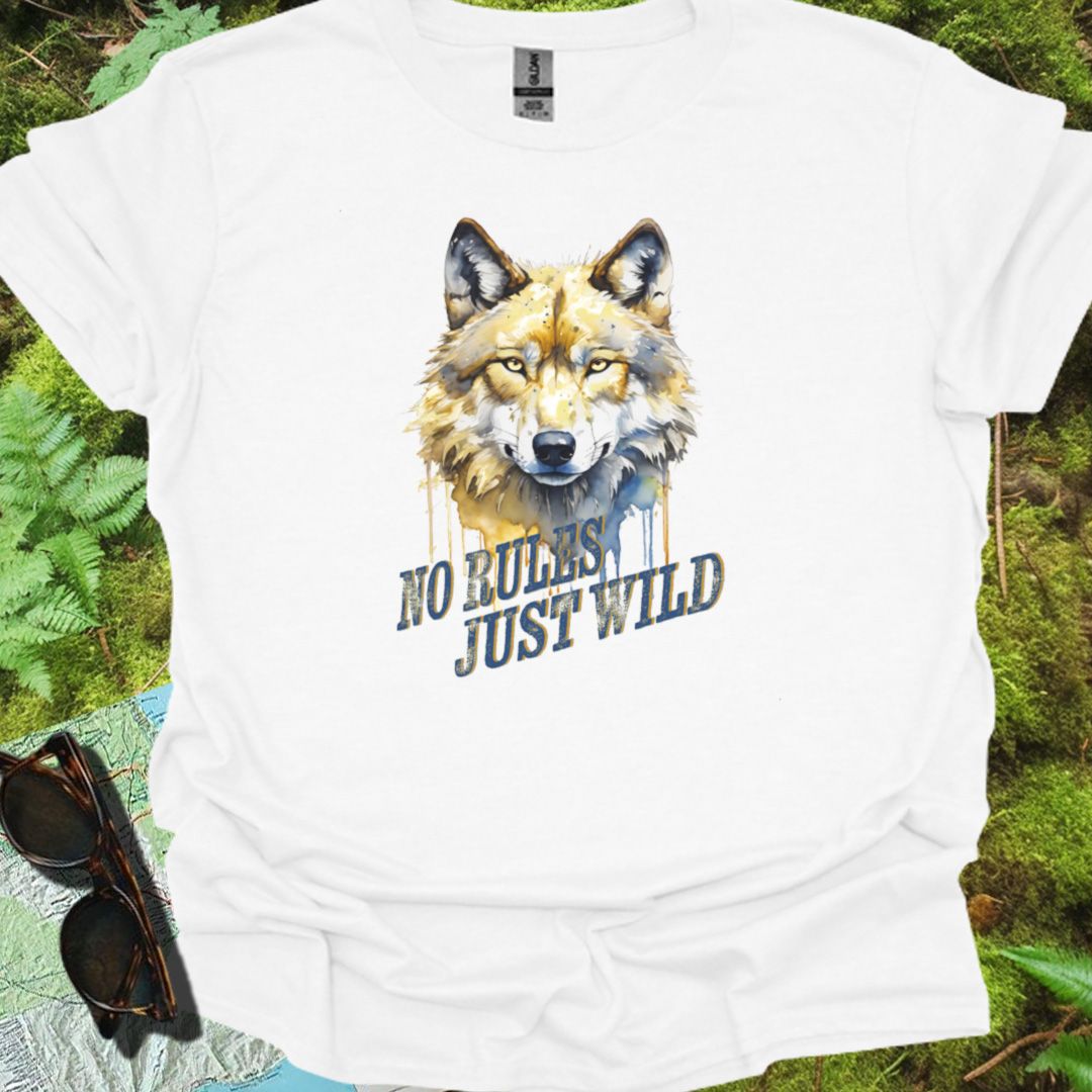 No Rules Just Wild T-shirt tijdloos