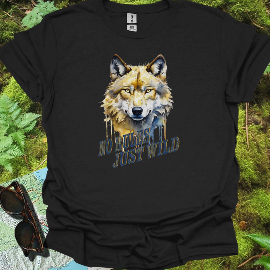 No Rules Just Wild T-shirt tijdloos