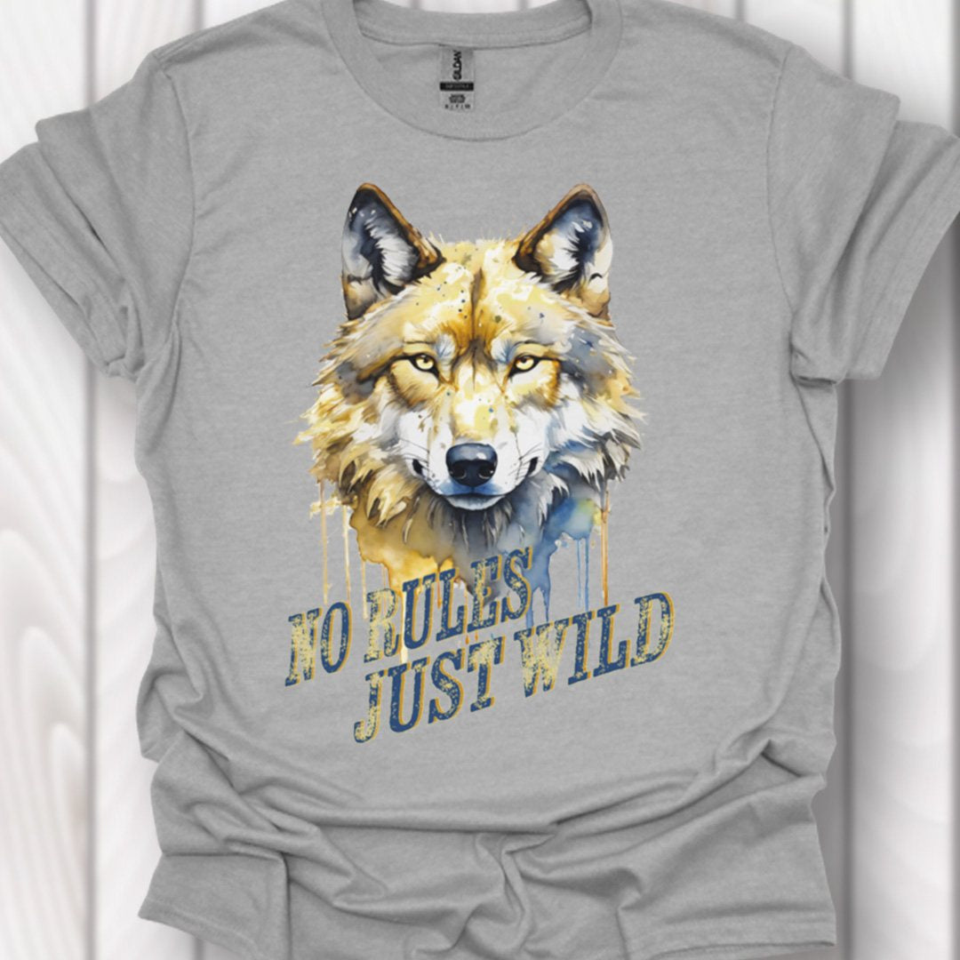 No Rules Just Wild T-shirt tijdloos