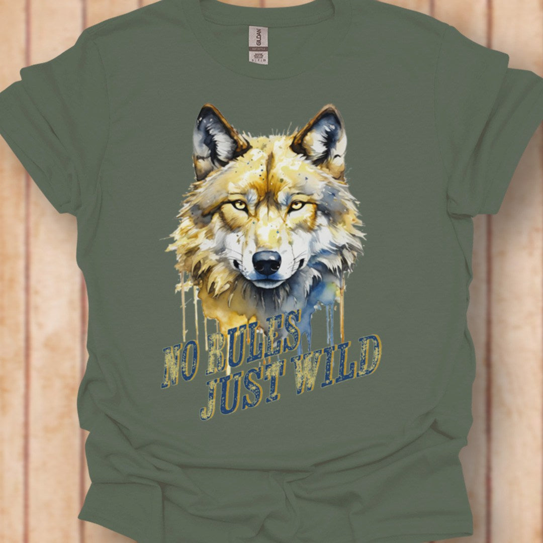 No Rules Just Wild T-shirt tijdloos
