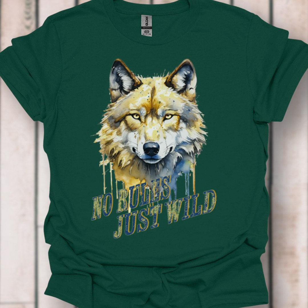 No Rules Just Wild T-shirt tijdloos