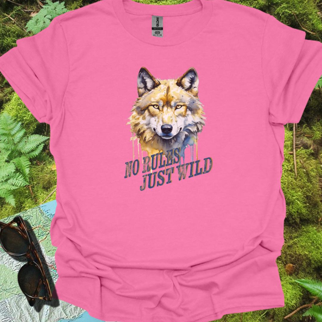 No Rules Just Wild T-shirt trendy