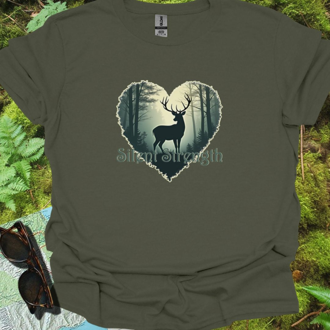 Silent Strength T-shirt tijdloos