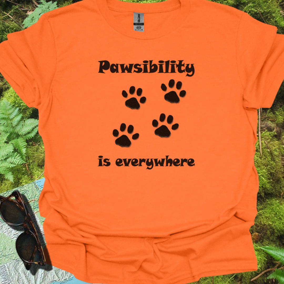 Pawsibility is Everywhere T-shirt trendy