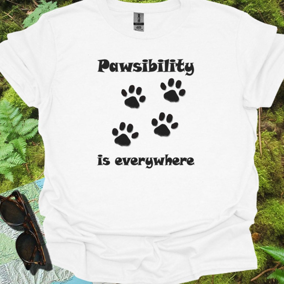 Pawsibility is Everywhere T-shirt tijdloos