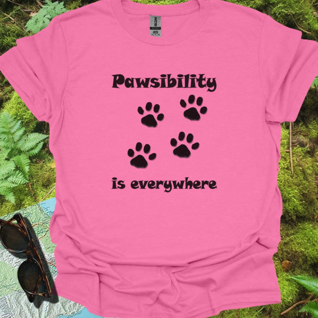 Pawsibility is Everywhere T-shirt trendy