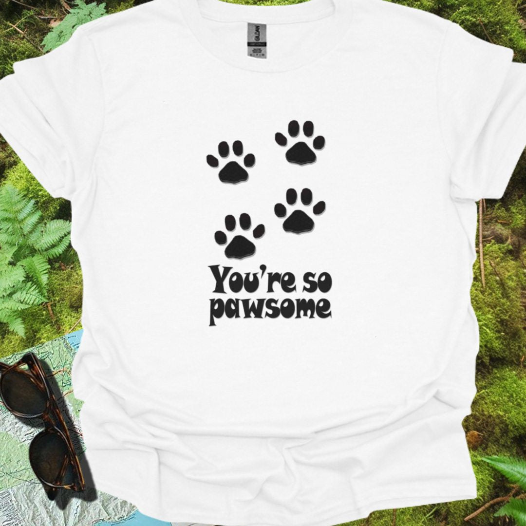 You're so Pawsome T-shirt tijdloos