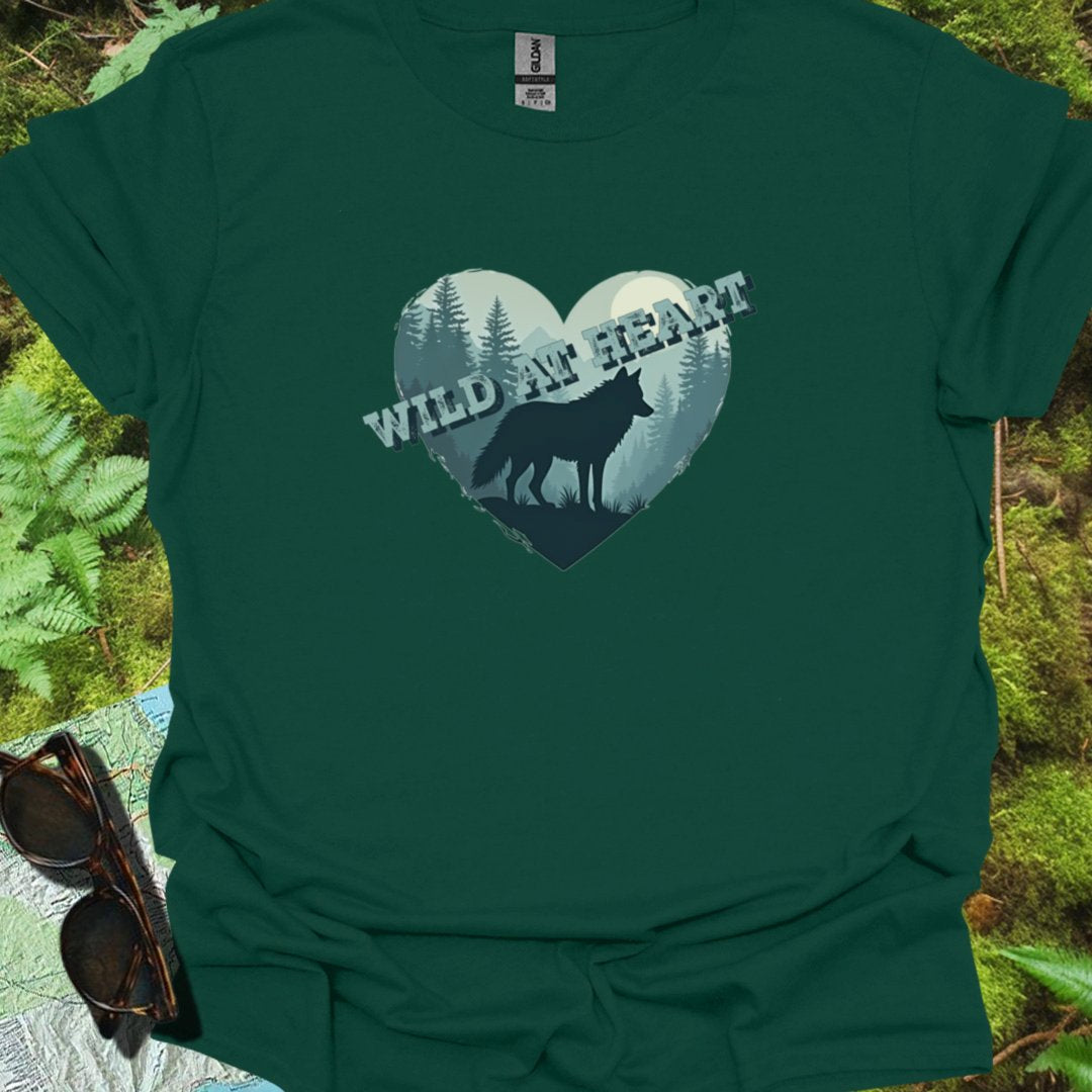 Wild at Heart Wolf T-shirt tijdloos