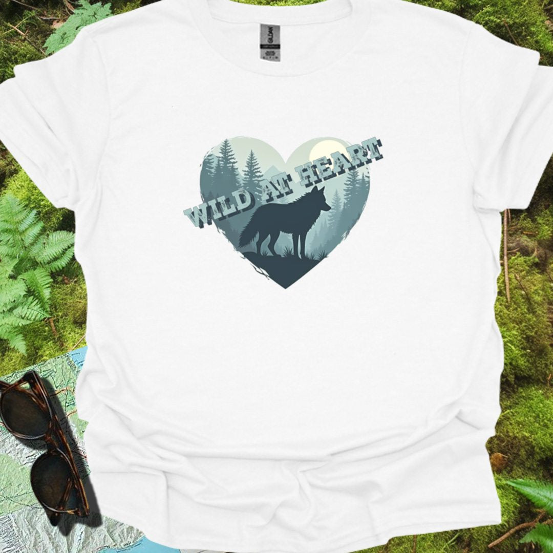 Wild at Heart Wolf T-shirt tijdloos