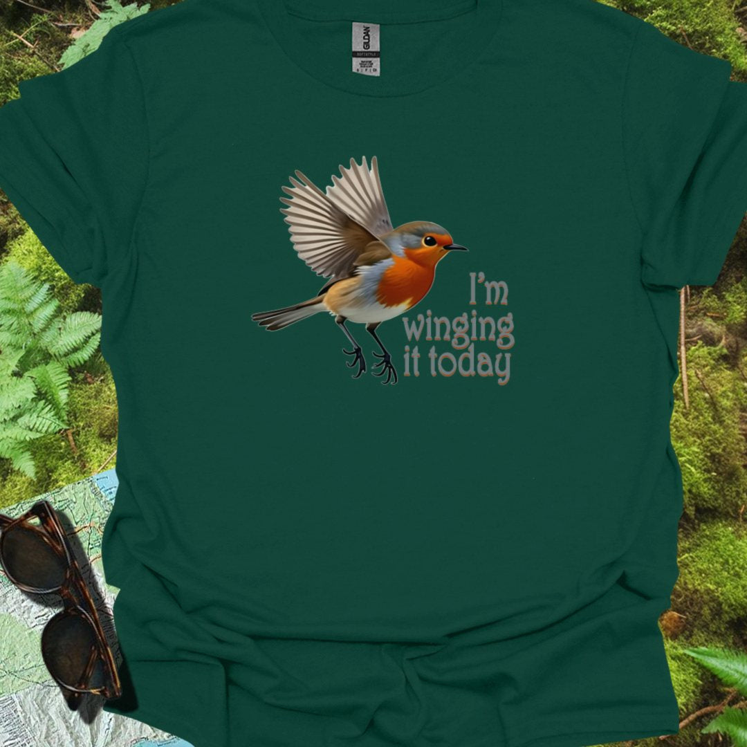 I'm Winging It T-shirt tijdloos