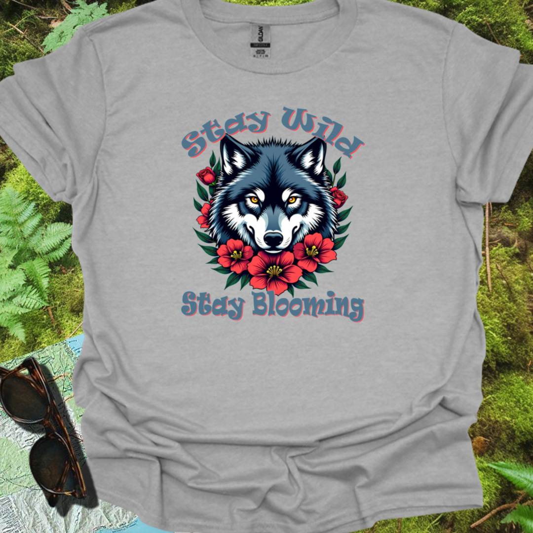 Stay Blooming T-shirt tijdloos