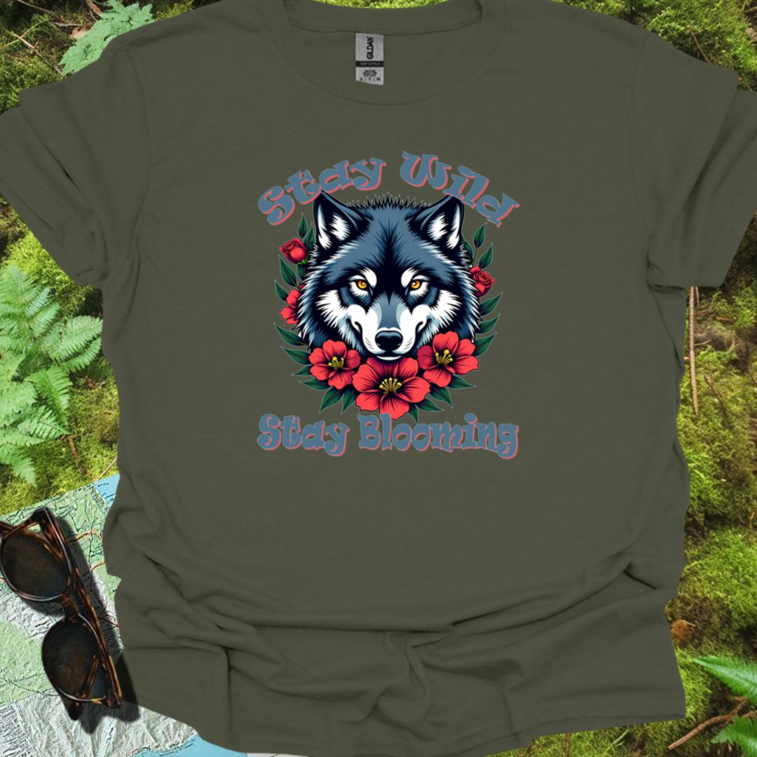 Stay Blooming T-shirt tijdloos