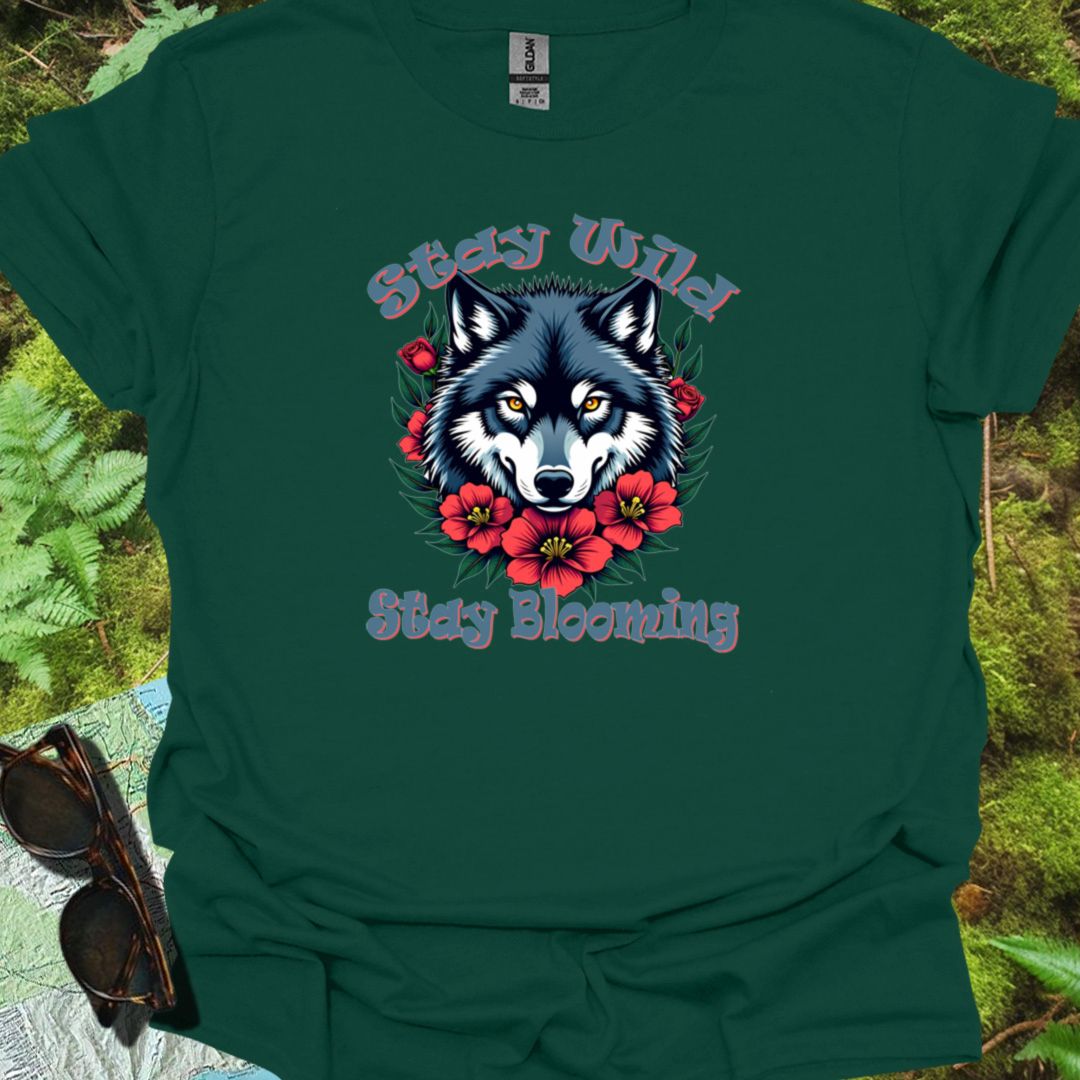 Stay Blooming T-shirt tijdloos