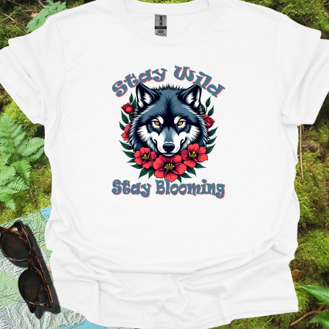 Stay Blooming T-shirt tijdloos