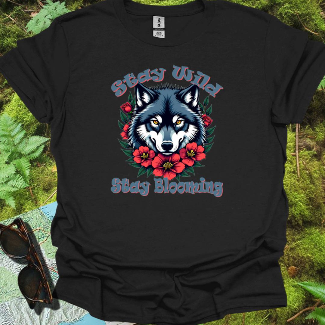 Stay Blooming T-shirt tijdloos