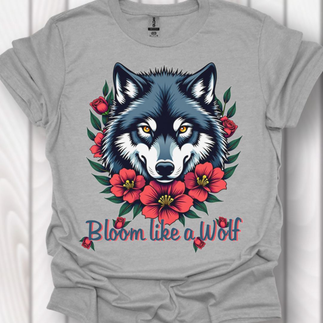 Bloom like a Wolf T-shirt intemporel