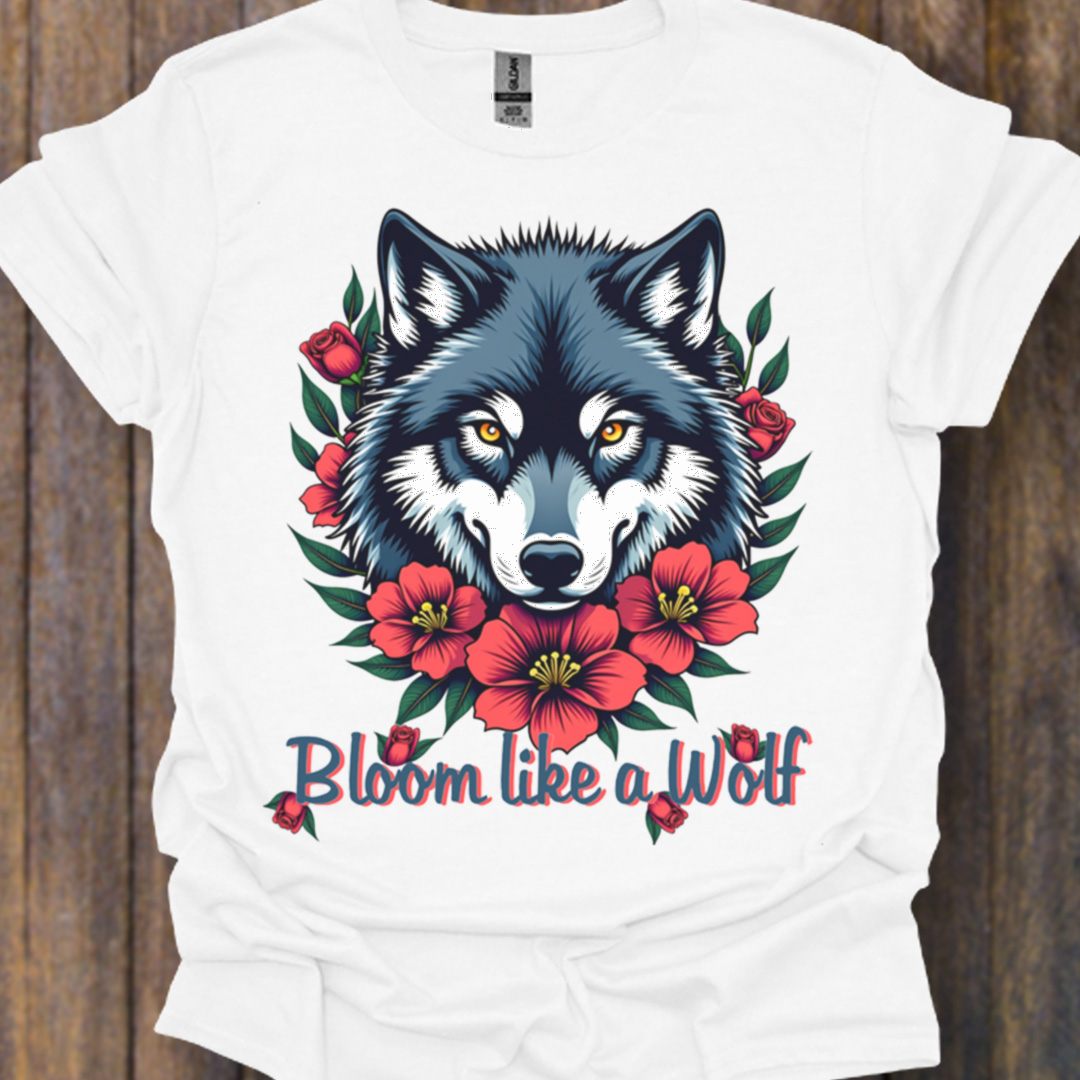 Bloom like a Wolf T-shirt intemporel