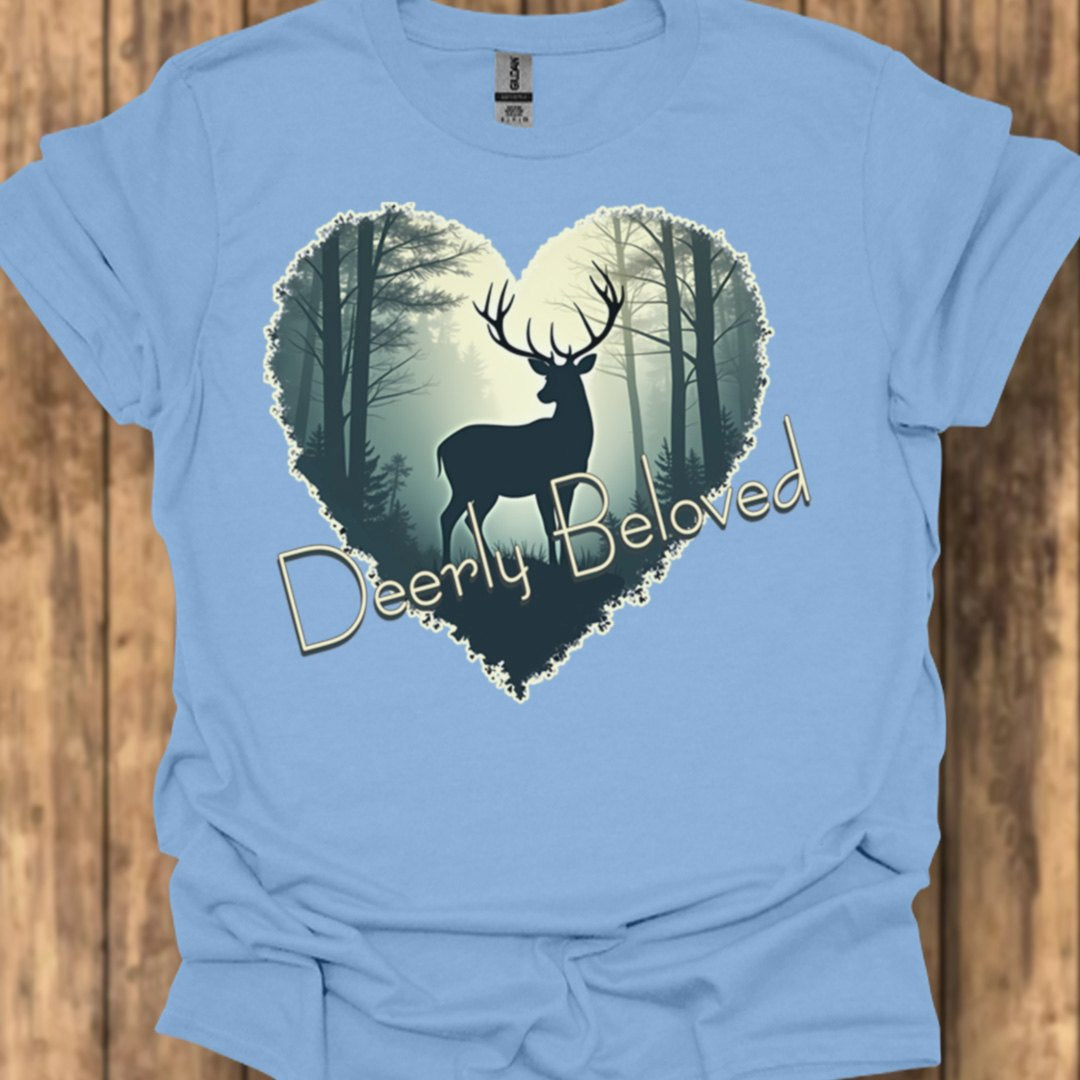 Deerly Beloved trendy T-shirt
