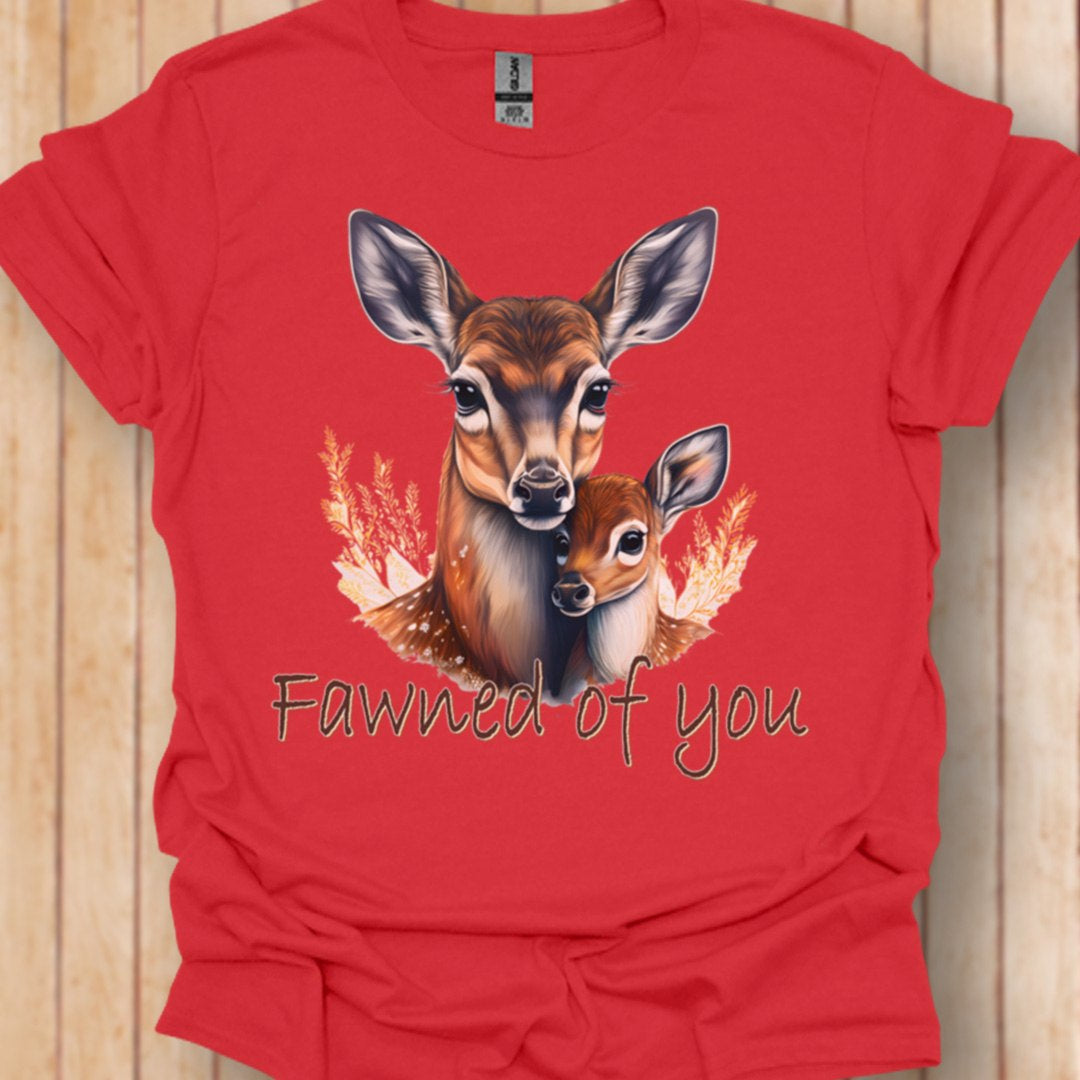 Fawned of You trendy T-shirt