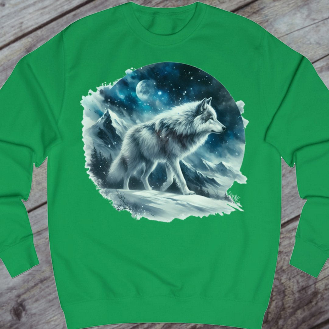 Sneeuwwolf sweatshirt