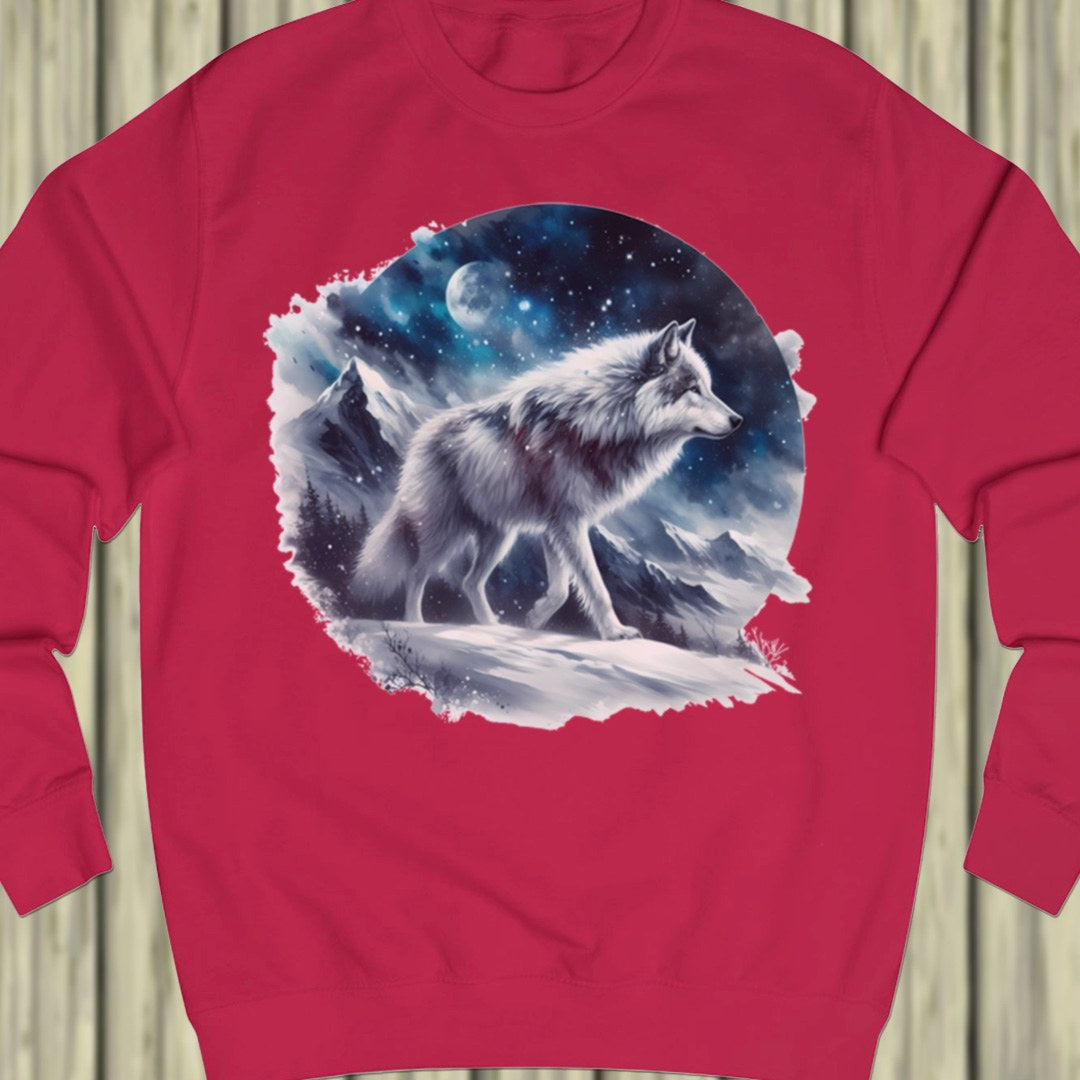 Sneeuwwolf sweatshirt