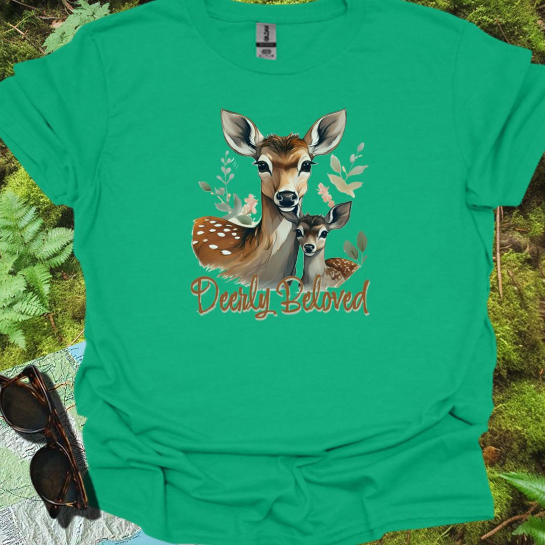 Deerly Beloved Fawn T-shirt trendy