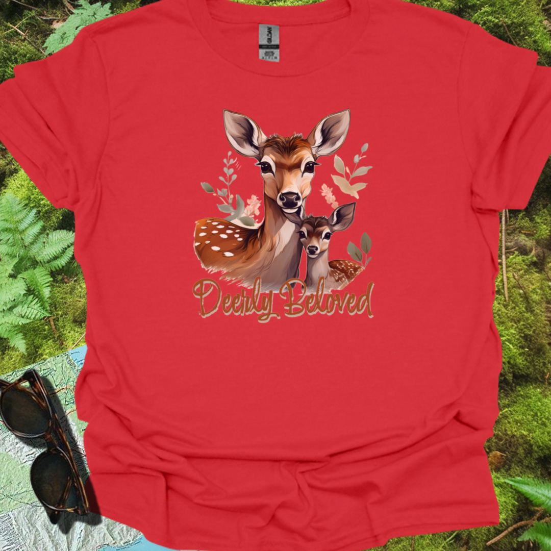 Deerly Beloved Fawn T-shirt trendy