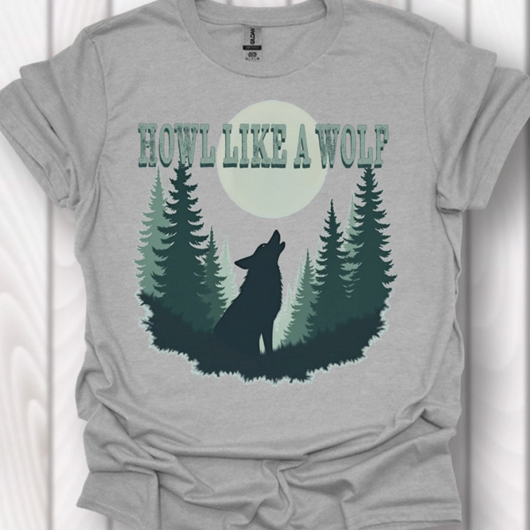 Howl like a Wolf T-shirt intemporel