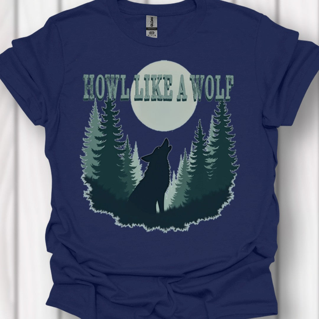 Howl like a Wolf T-shirt intemporel