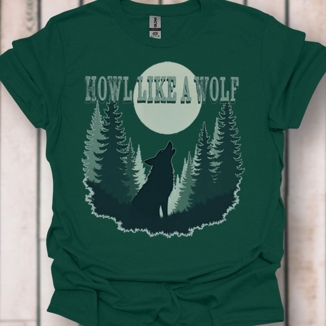Howl like a Wolf T-shirt intemporel