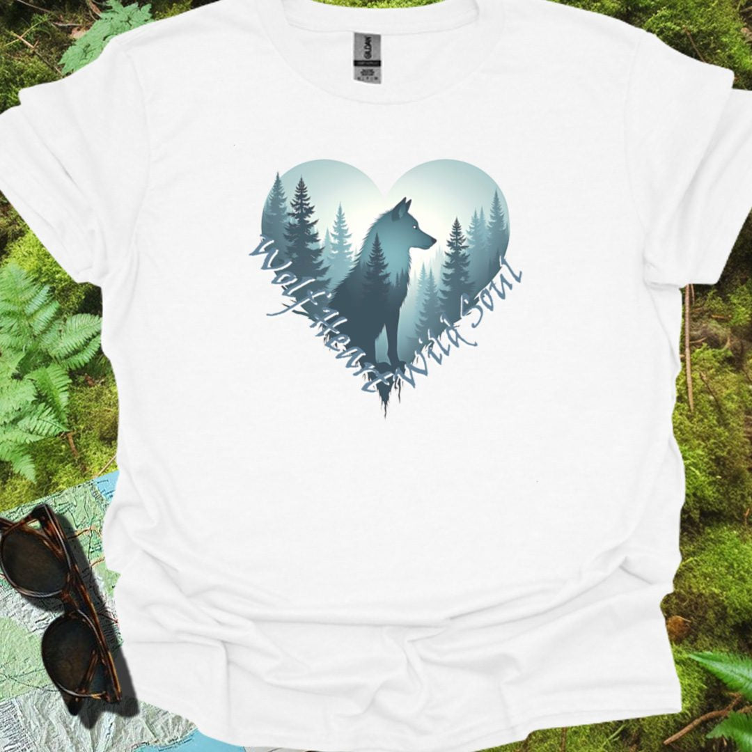 Wolf Heart T-shirt tijdloos