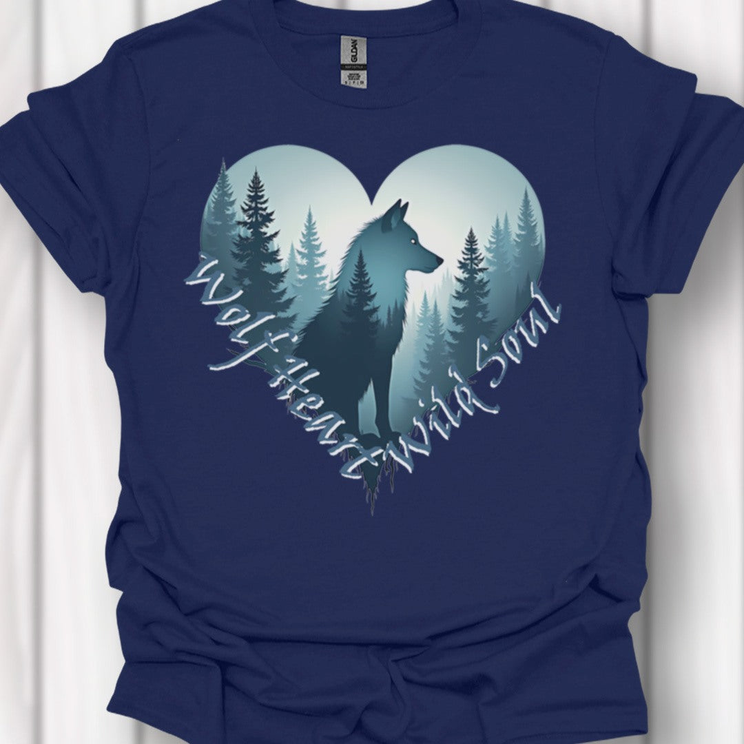 Wolf Heart T-shirt intemporel
