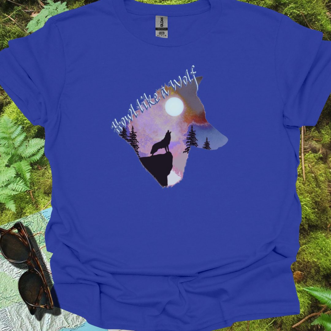 Howling Wolf T-shirt trendy