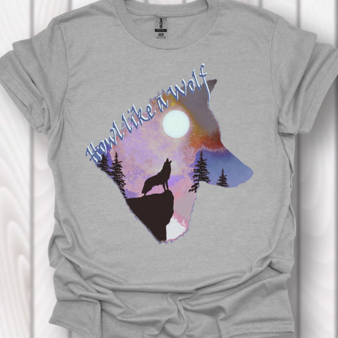 Howling Wolf T-shirt intemporel