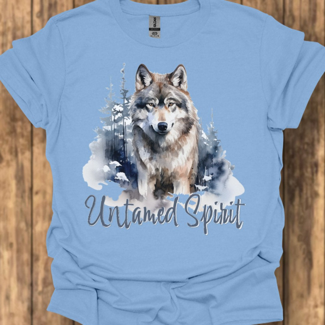 Untamed Spirit Wolf T-shirt tendance