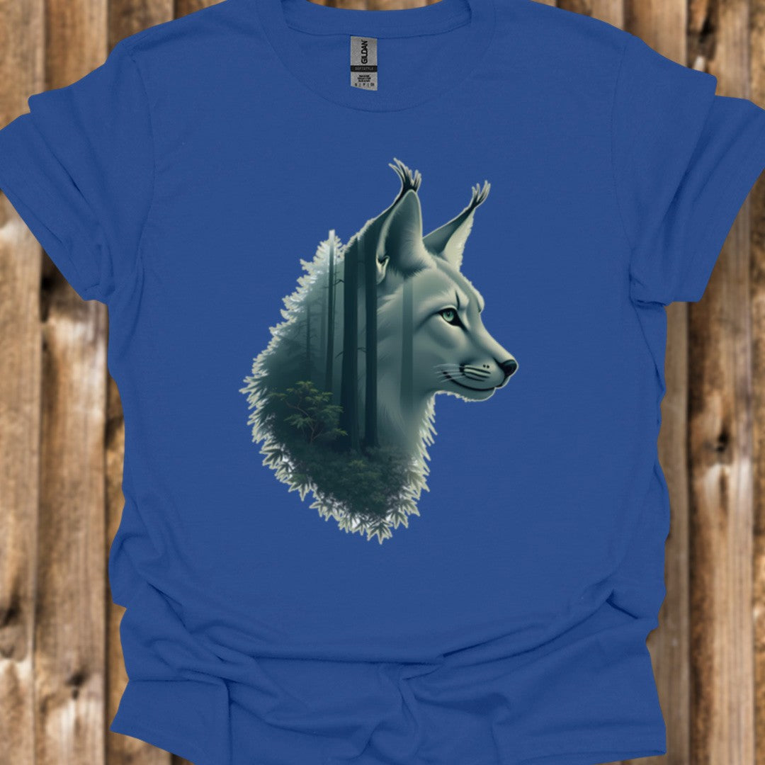 Lynx Double Exposure T‑Shirt