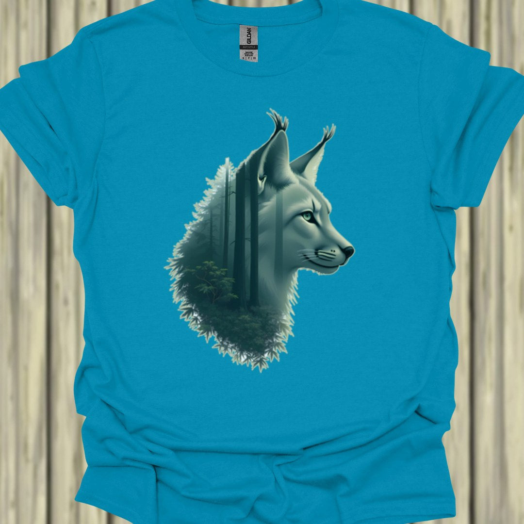 Lynx Double Exposure T‑Shirt