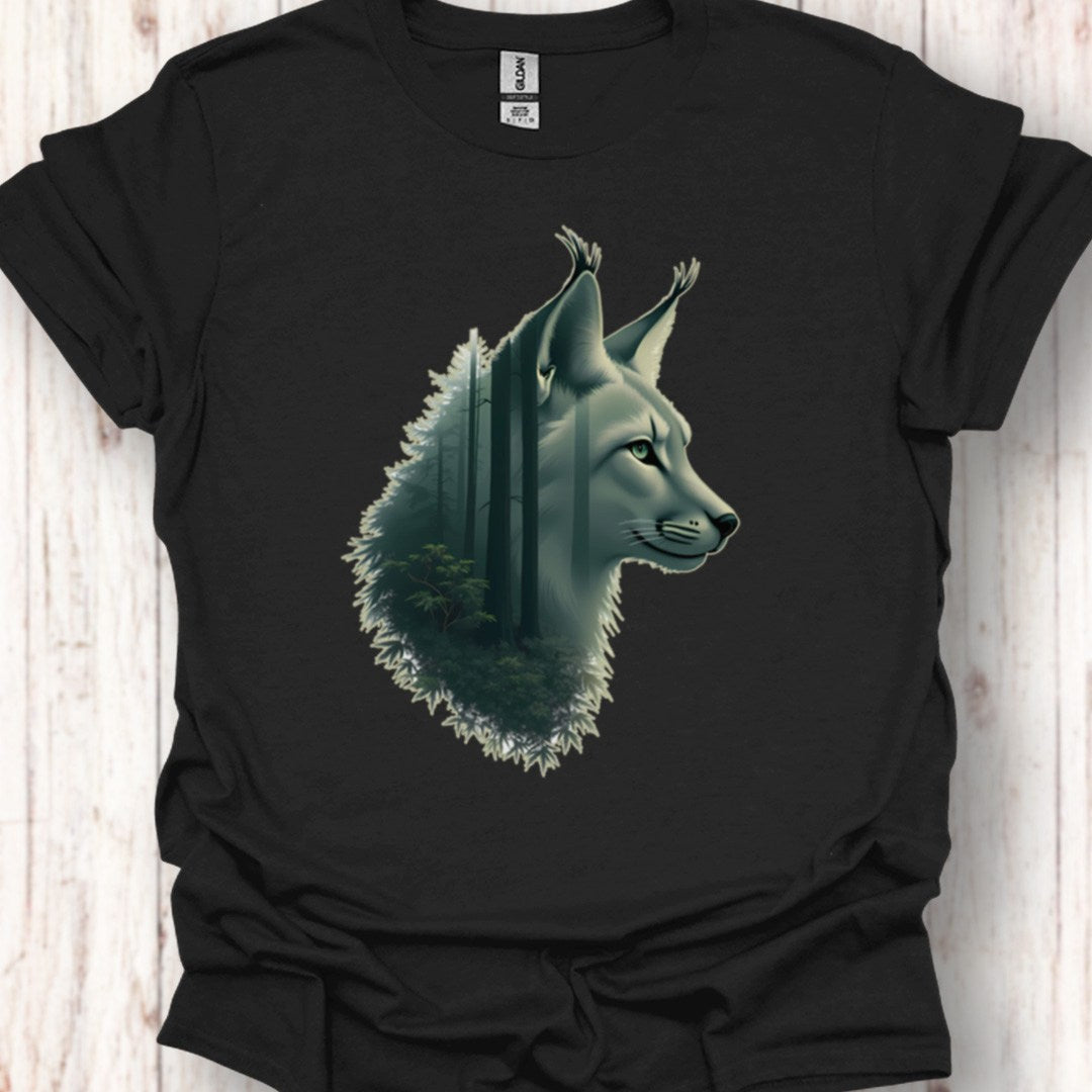 Lynx Double Exposure T‑Shirt