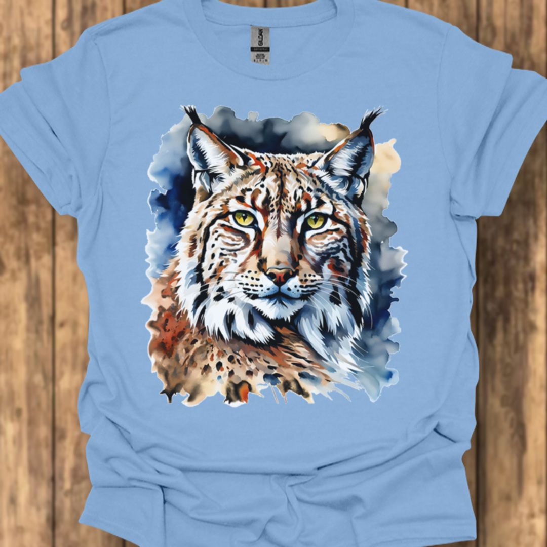 Lynx paintart trendy T-shirt