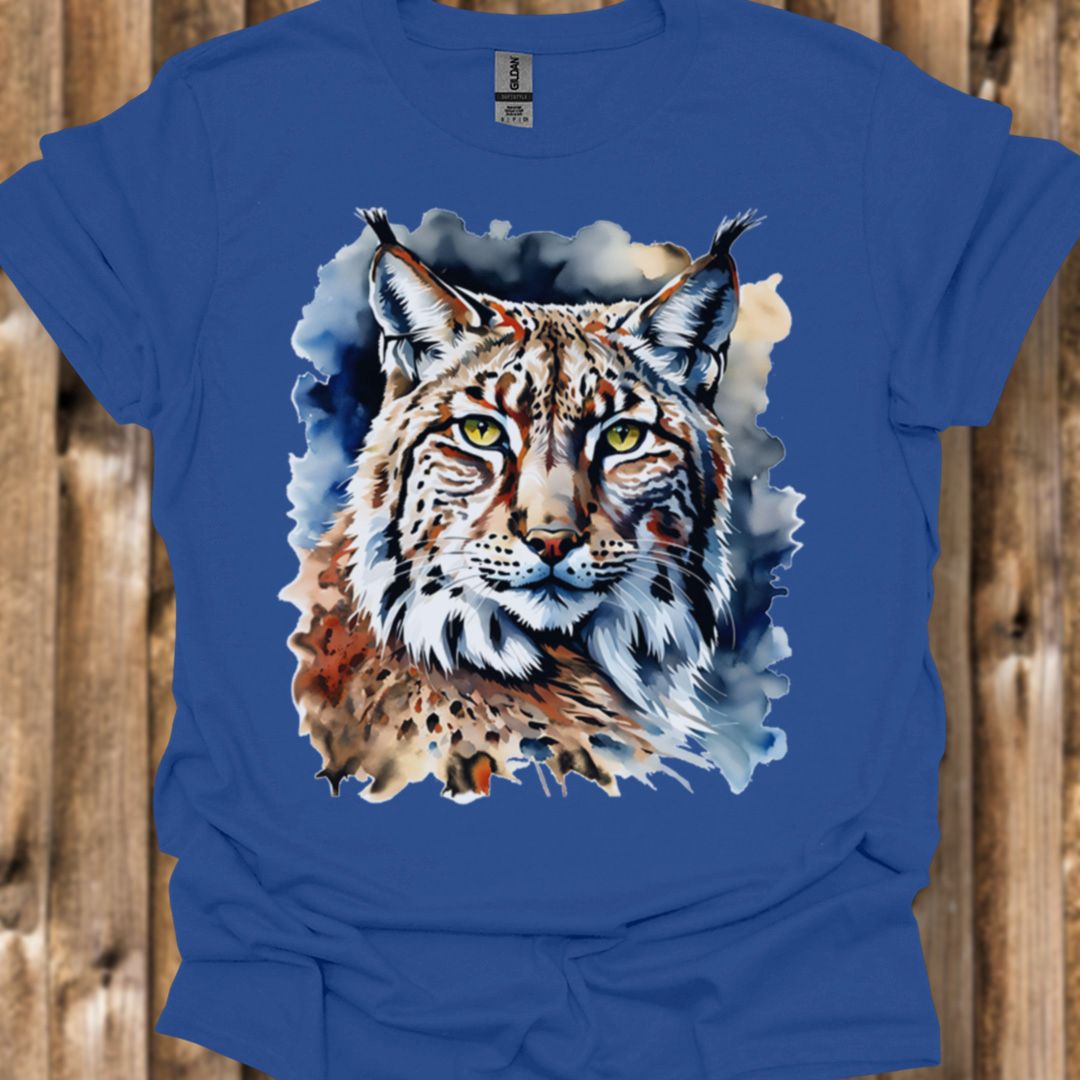 Lynx paintart trendy T-shirt