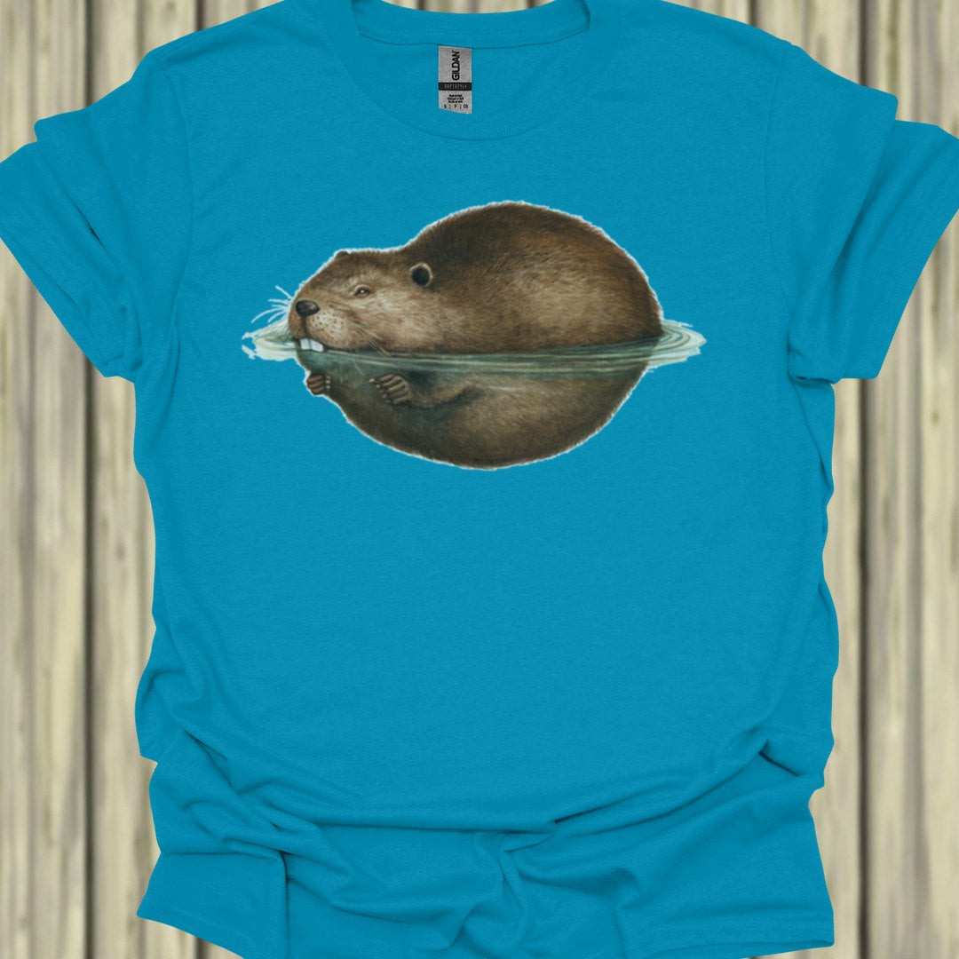 Dobberende Bever T‑Shirt