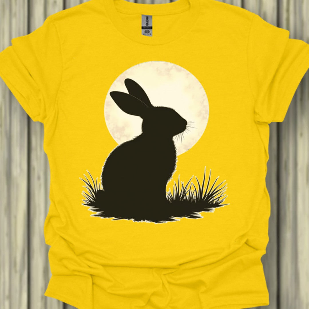 Konijn volle maan trendy T-shirt