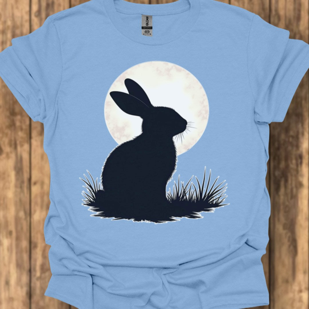 Konijn volle maan trendy T-shirt