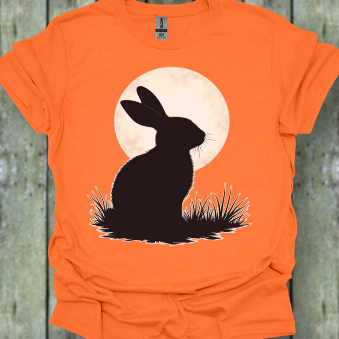Konijn volle maan trendy T-shirt
