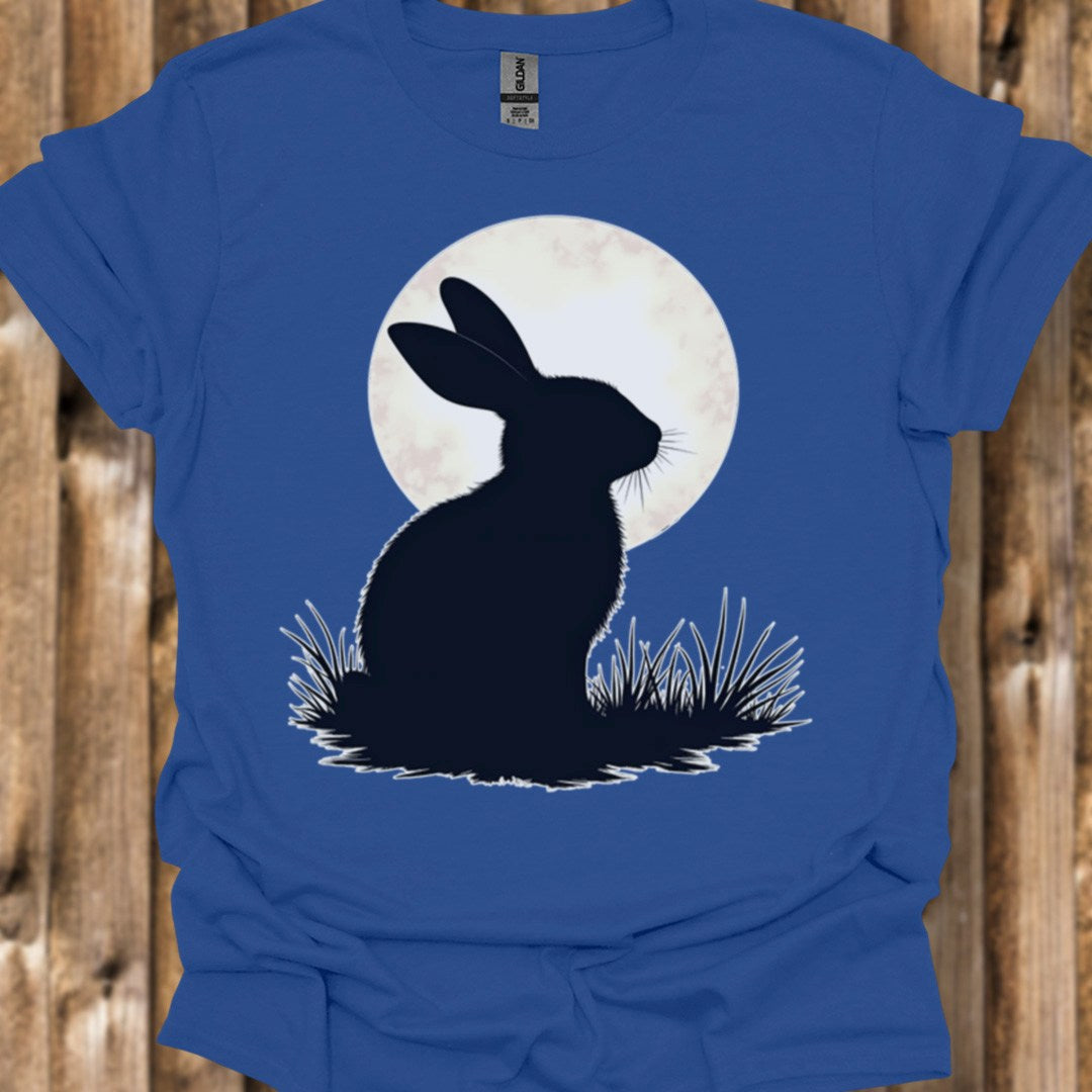 Konijn volle maan trendy T-shirt
