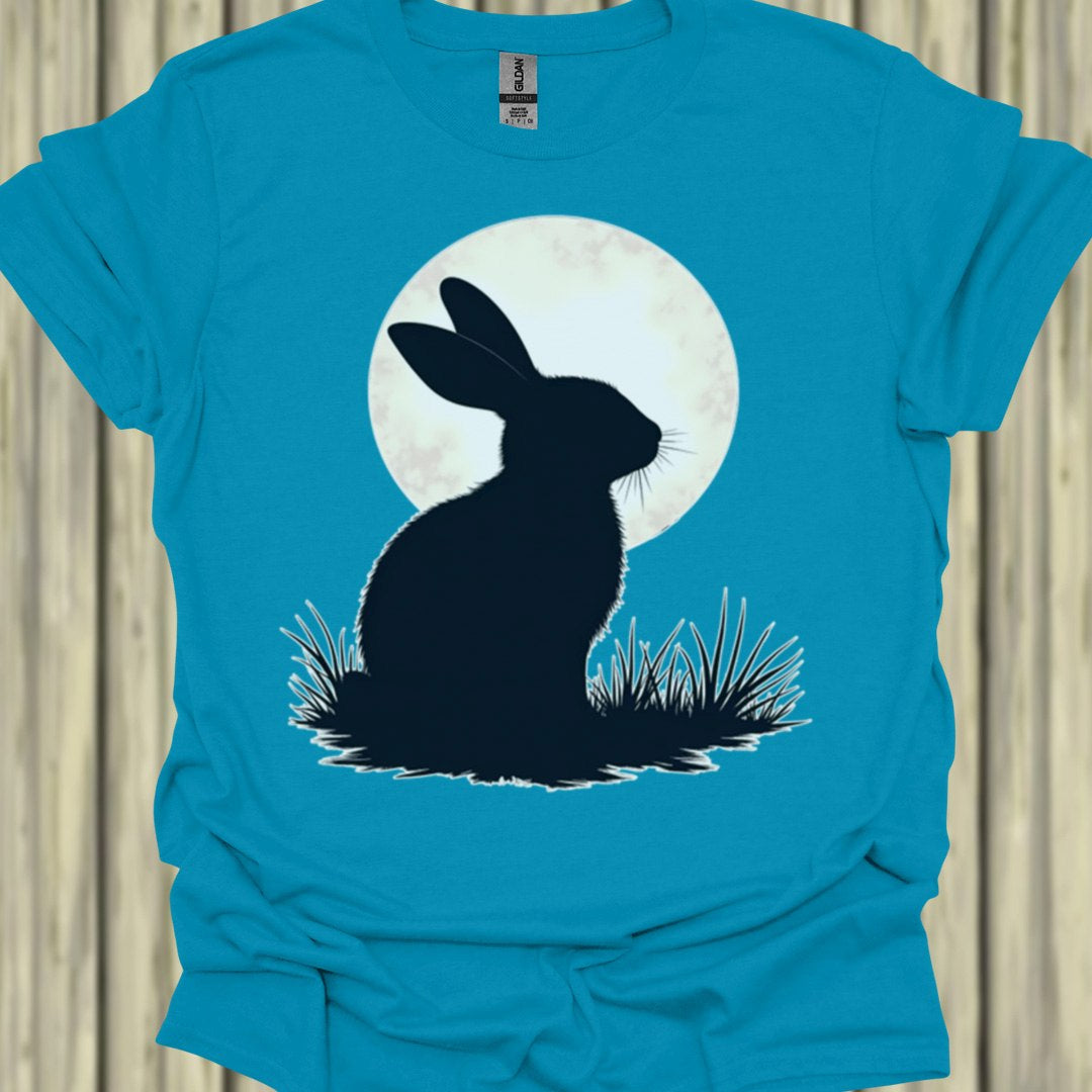 Konijn Volle Maan T‑Shirt